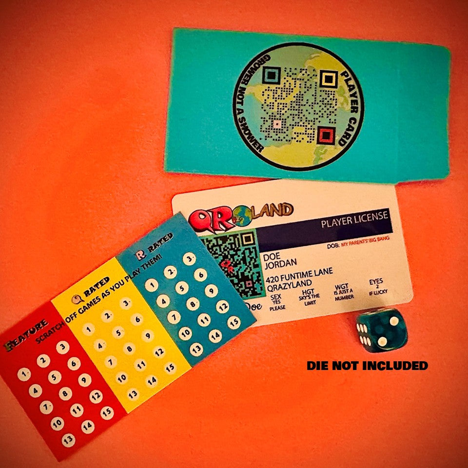 QRazy Land - The Player's Card